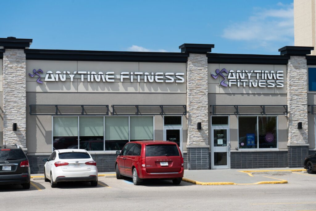 Anytime Fitness building exterior